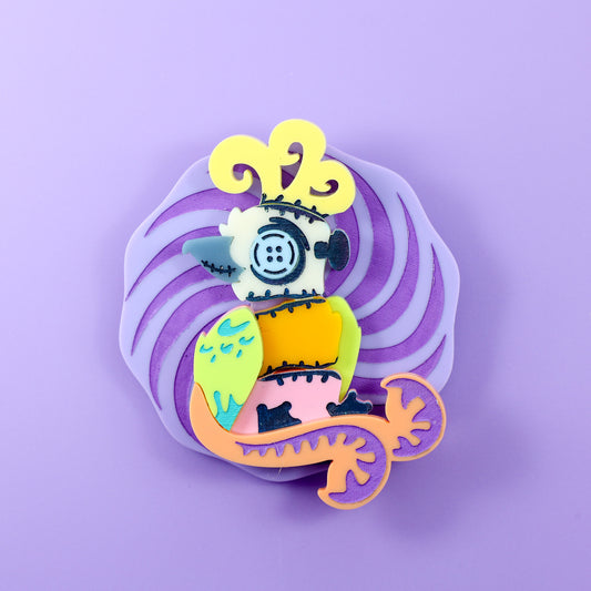 LIMITED EDITION: Frankie Interactive Brooch - 2025 Halloween Collection
