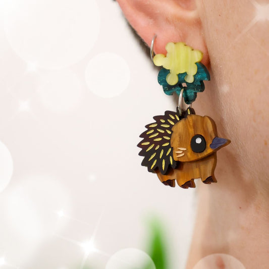 December 21 - Short-Beaked Echidna Dangles - 2025 Advent Calendar PREORDER