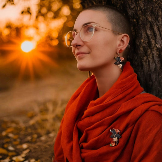 LIMITED EDITION: Scare Crow Brooch - 2025 Halloween Collection