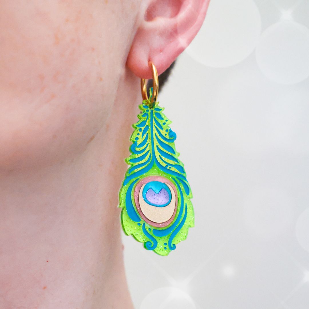 December 14 - Jelly Peacock Feathers - 2025 Advent Calendar PREORDER