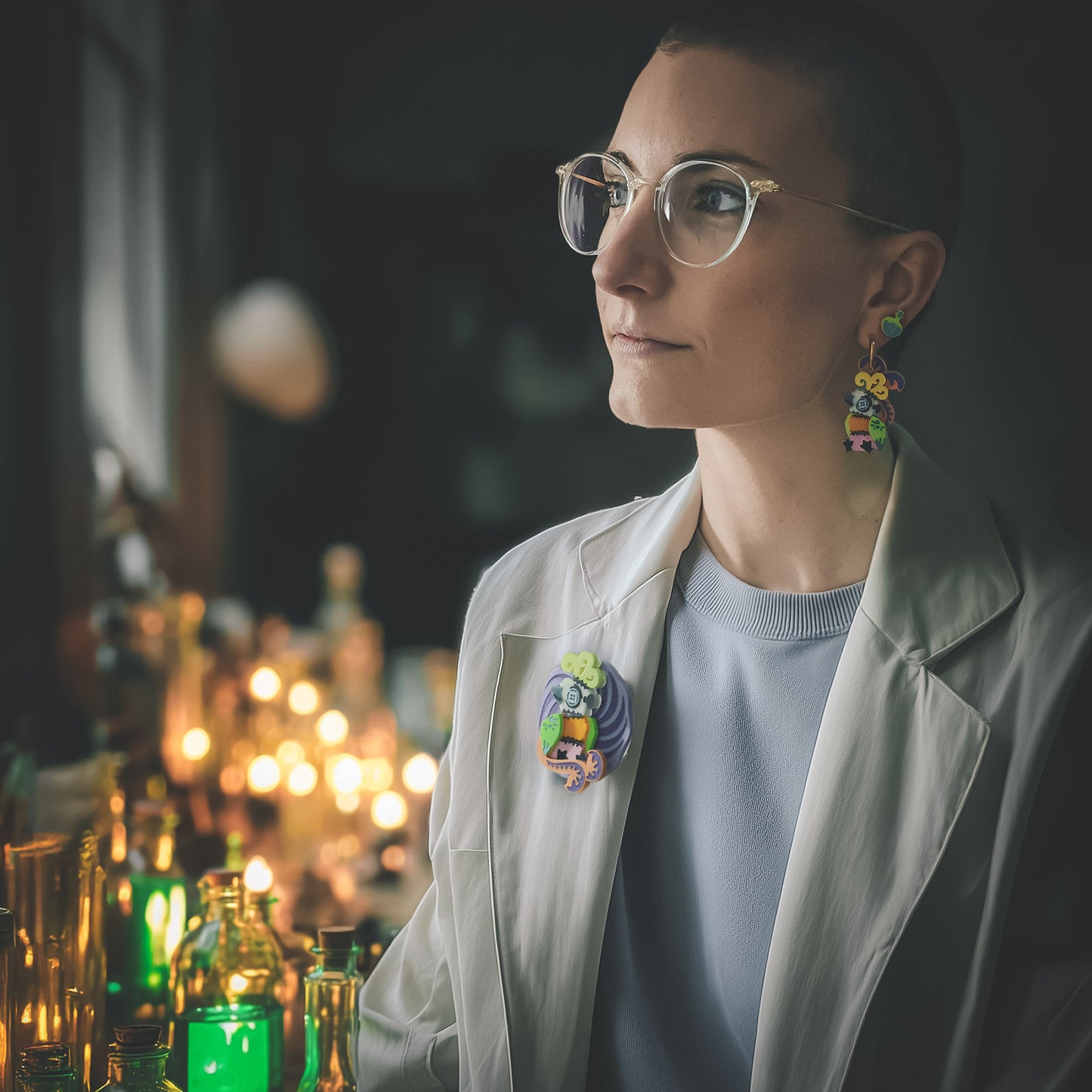 LIMITED EDITION: Frankie Interactive Brooch - 2025 Halloween Collection