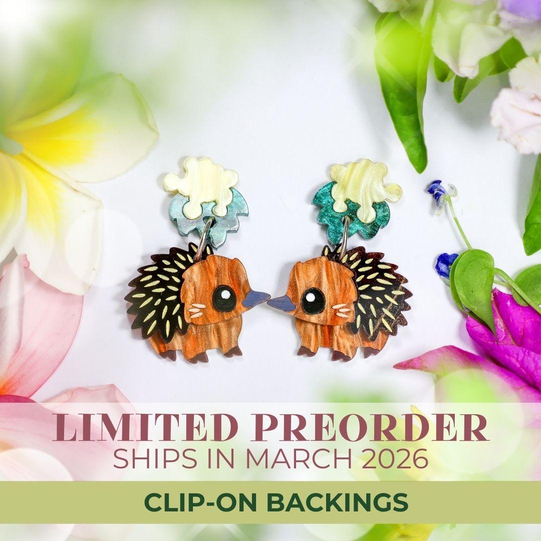SPECIAL PREORDER - Short-Beaked Echidna Dangles - Ships March-April 2026