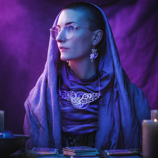 LIMITED EDITION: Mystic Owl Necklace - 2025 Halloween Collection