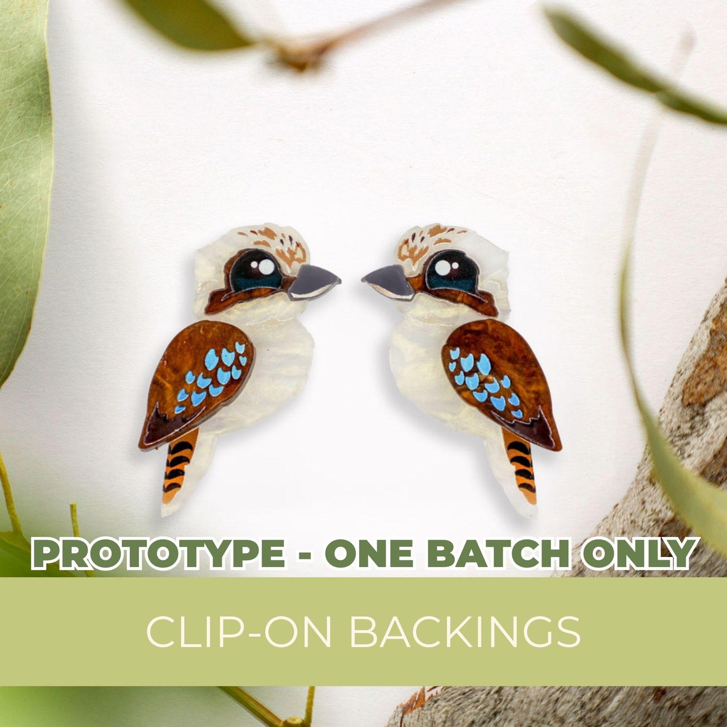 PROTOTYPE KOOKABURRA - Seconds Sale Earrings - Limited - EOFYS 2026