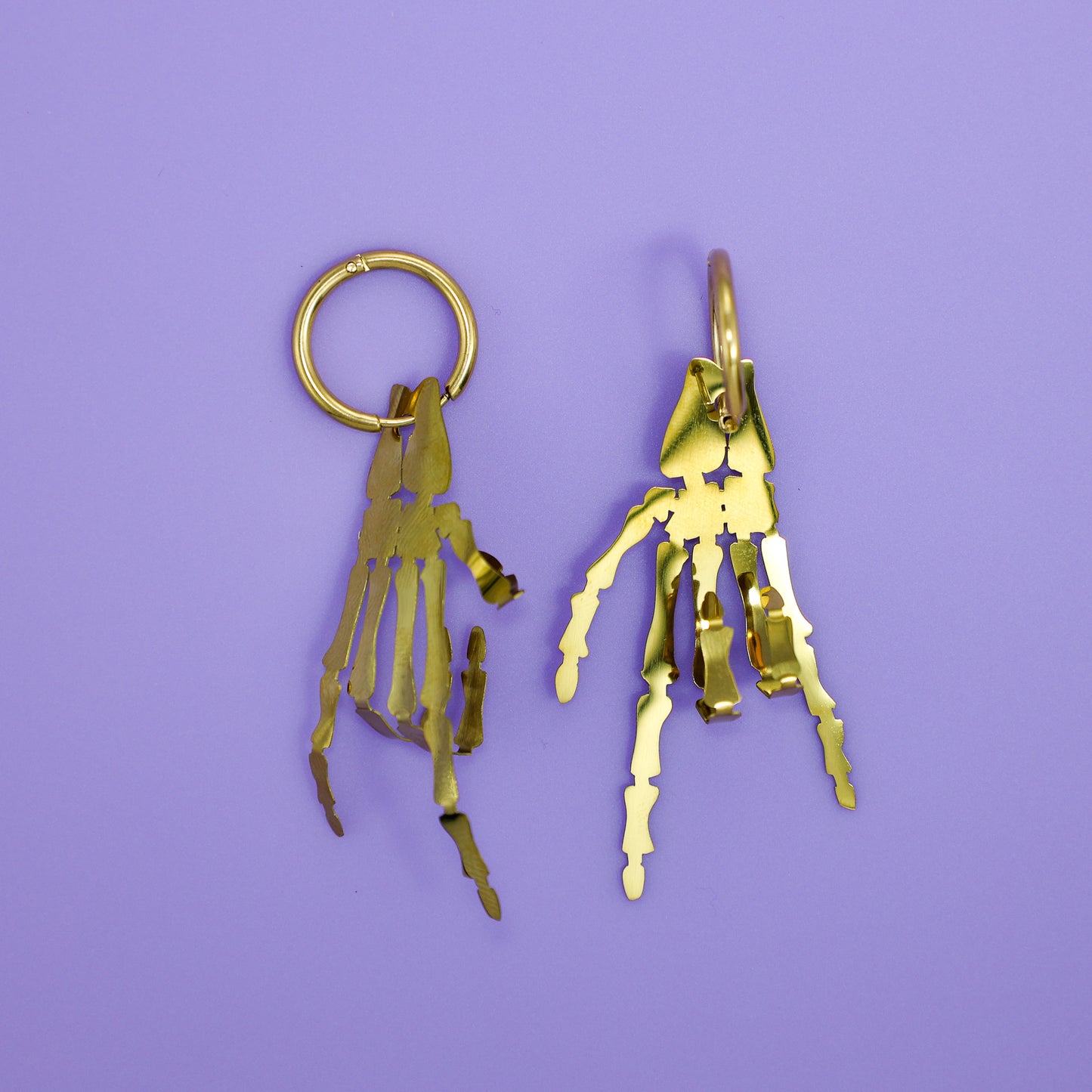 LIMITED EDITION: Skeleton Hand Earrings - 2025 Halloween Collection
