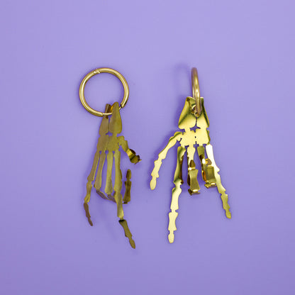 LIMITED EDITION: Skeleton Hand Earrings - 2025 Halloween Collection