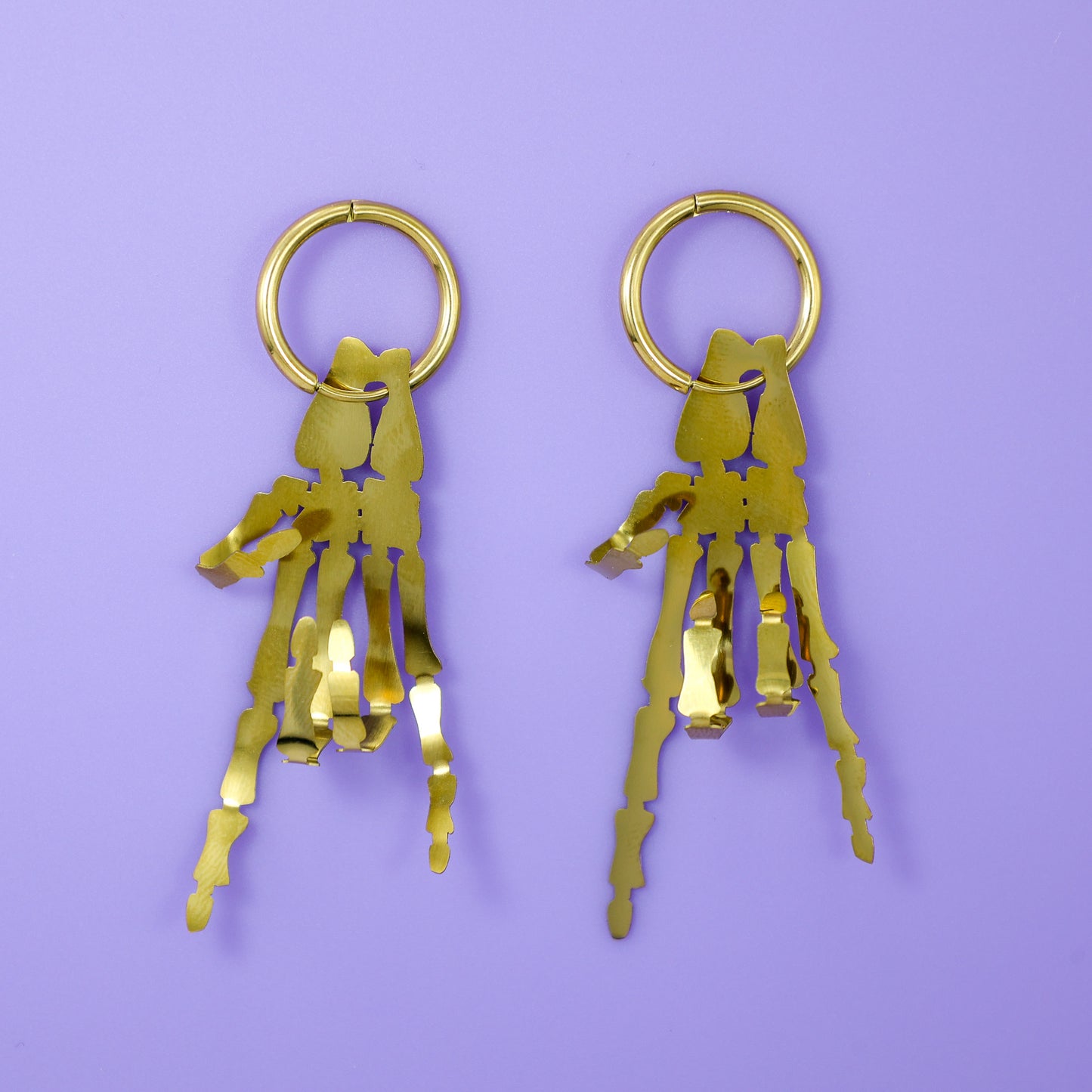 LIMITED EDITION: Skeleton Hand Earrings - 2025 Halloween Collection