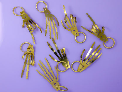 LIMITED EDITION: Skeleton Hand Earrings - 2025 Halloween Collection
