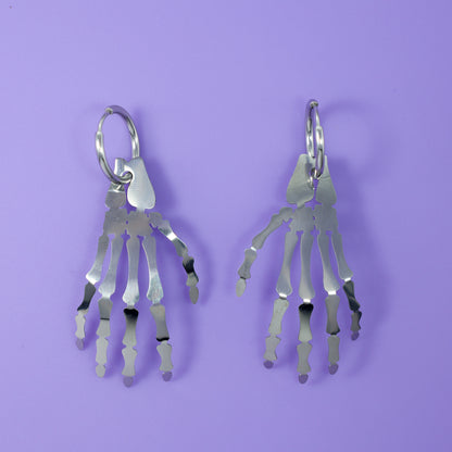 LIMITED EDITION: Skeleton Hand Earrings - 2025 Halloween Collection