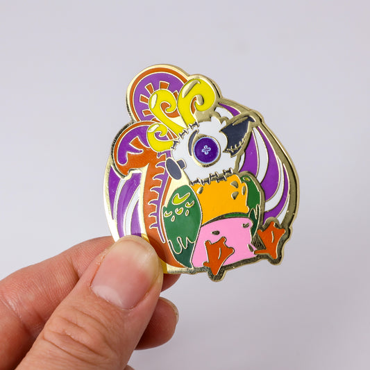 LIMITED EDITION: Frankie Enamel Pin - 2025 Halloween Collection