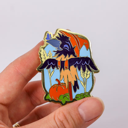 LIMITED EDITION: Scare Crow Enamel Pin - 2025 Halloween Collection