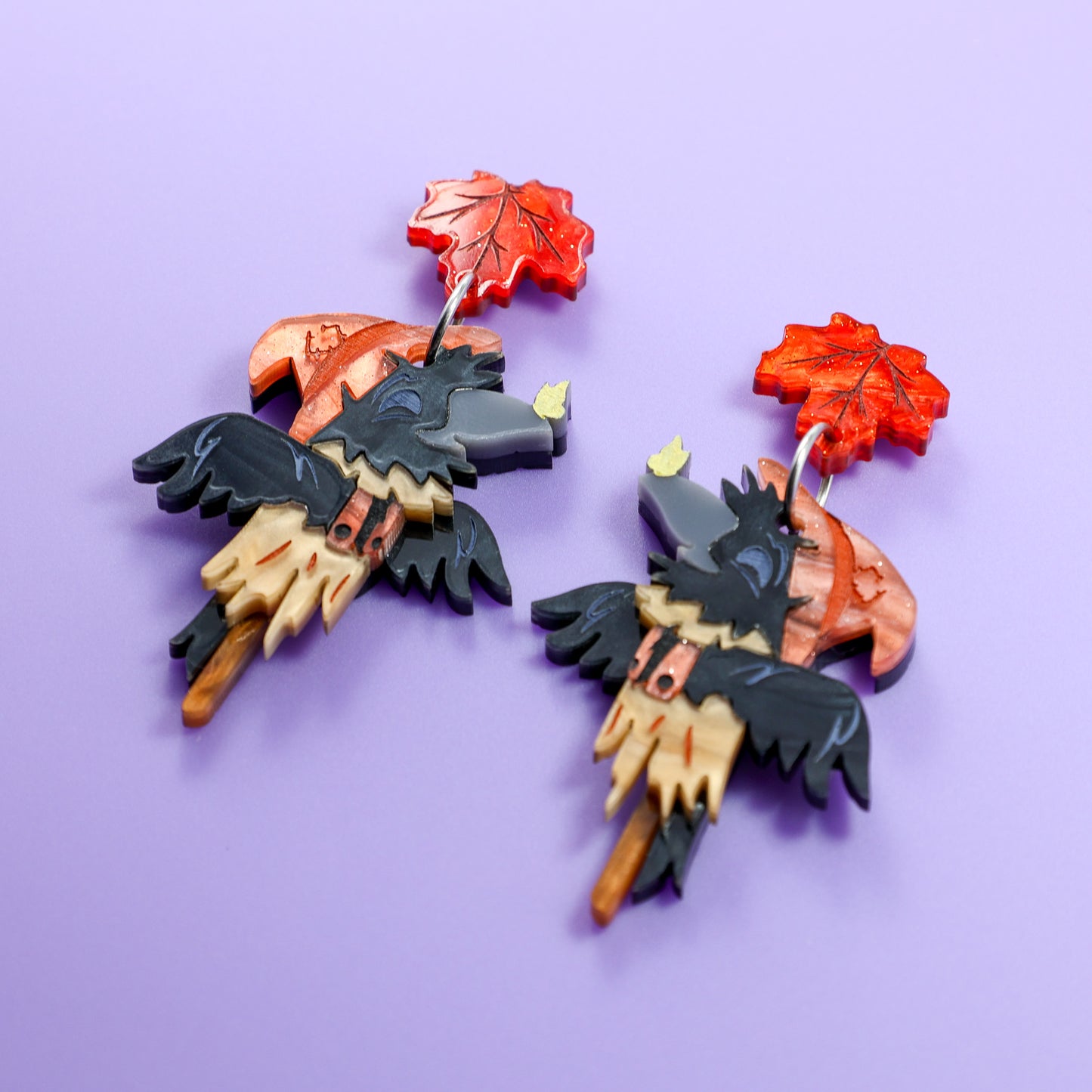 LIMITED EDITION: Scare Crow Earrings- 2025 Halloween Collection