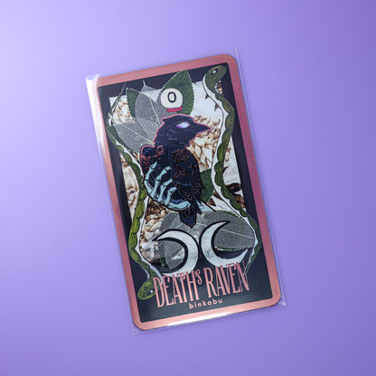 LIMITED EDITION: Death's Raven Tarot Card - 2025 Halloween Collection