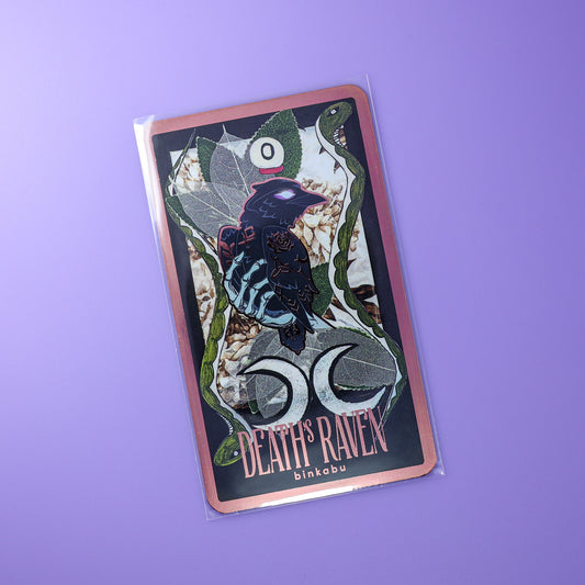 LIMITED EDITION: Death's Raven Tarot Card - 2025 Halloween Collection
