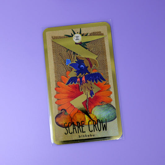 LIMITED EDITION: Scare Crow Tarot Card - 2025 Halloween Collection