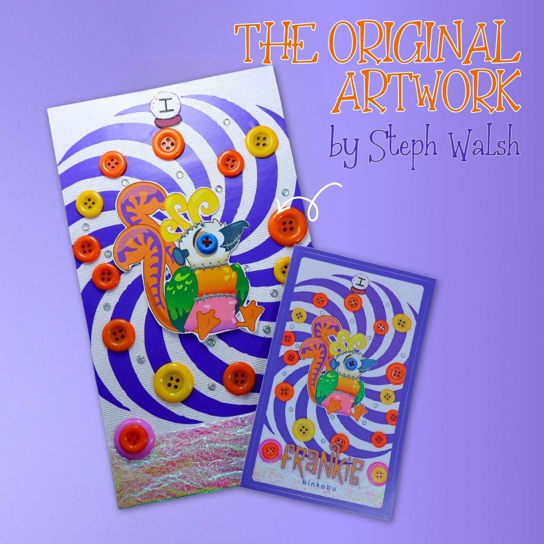 LIMITED EDITION: Frankie Vinyl Sticker - 2025 Halloween Collection