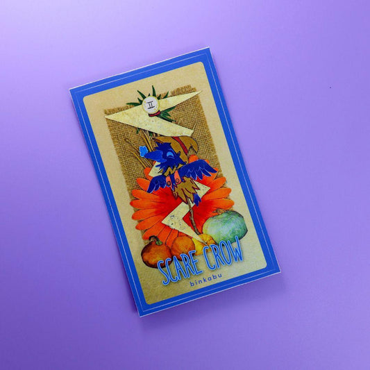 LIMITED EDITION: Scare Crow Vinyl Sticker - 2025 Halloween Collection