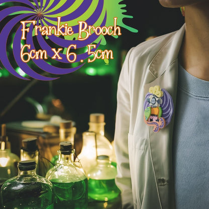 LIMITED EDITION: Frankie Interactive Brooch - 2025 Halloween Collection