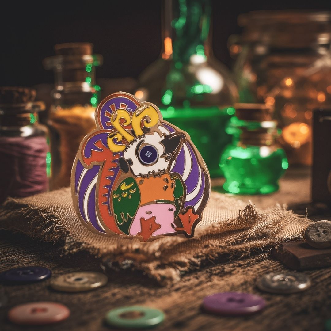 LIMITED EDITION: Frankie Enamel Pin - 2025 Halloween Collection