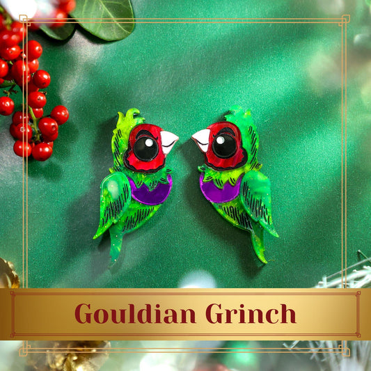 LIMITED EDITION: Gouldian Grinch - 2025 Christmas Collection