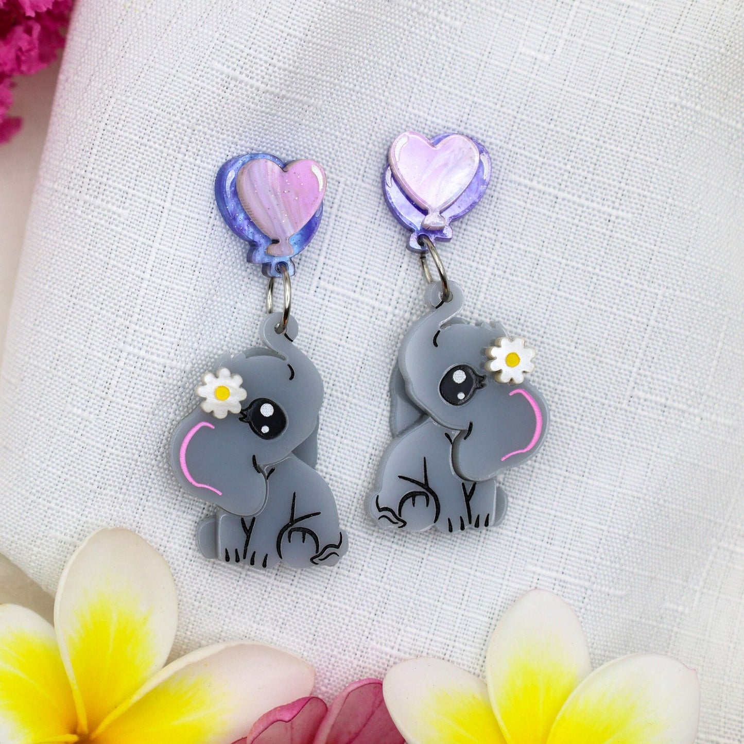 LIMITED EDITION - Tender Trunks Elephant Earrings - A Token of Love