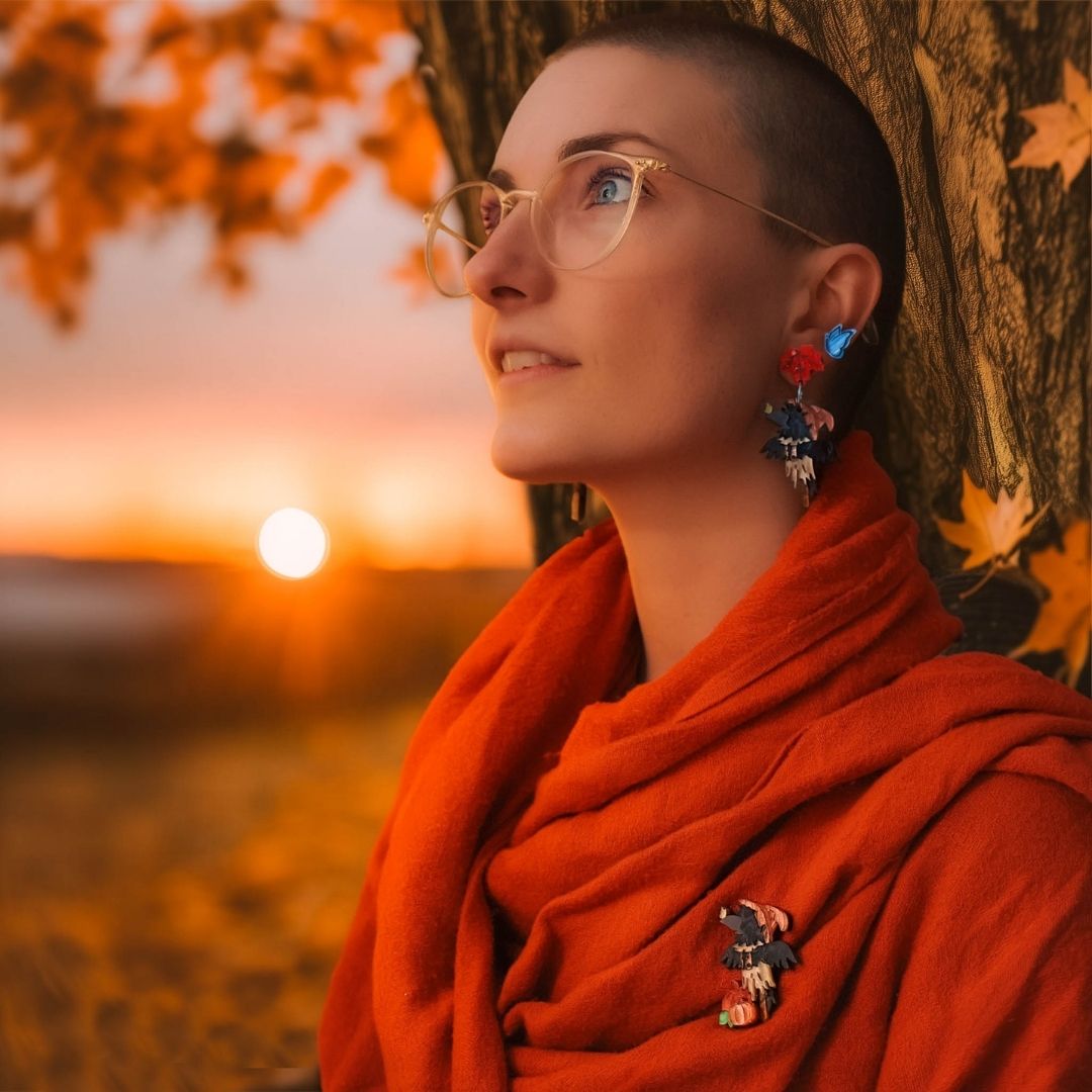 LIMITED EDITION: Scare Crow Earrings- 2025 Halloween Collection