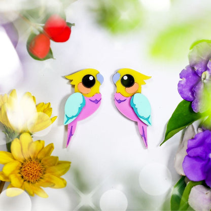 December 4 - Candied Cockatiel Studs - 2025 Advent Calendar