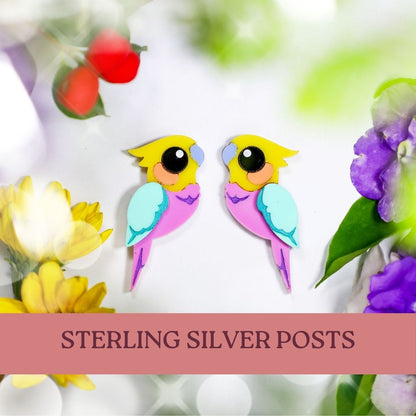 December 4 - Candied Cockatiel Studs - 2025 Advent Calendar