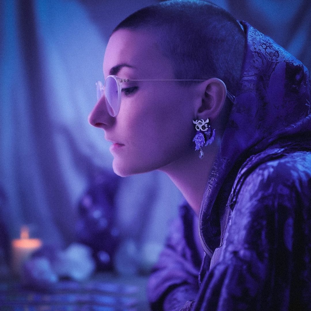 LIMITED EDITION: Mystic Owl Earrings- 2025 Halloween Collection