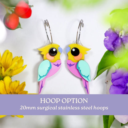 December 4 - Candied Cockatiel Studs - 2025 Advent Calendar