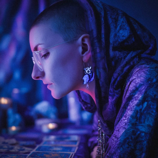 LIMITED EDITION: Mystic Owl Earrings- 2025 Halloween Collection