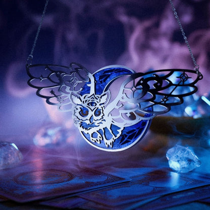LIMITED EDITION: Mystic Owl Necklace - 2025 Halloween Collection