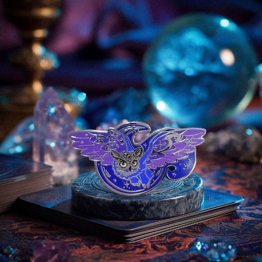 LIMITED EDITION: Mystic Owl Enamel Pin - 2025 Halloween Collection