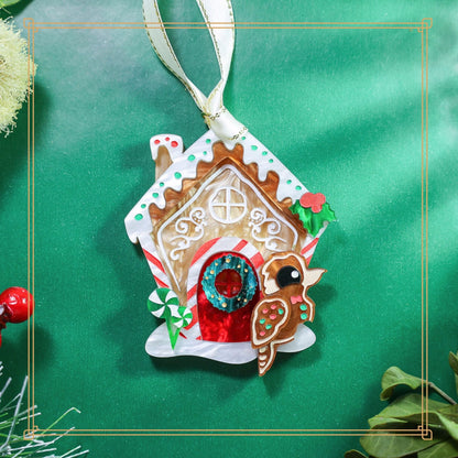 LIMITED EDITION: Cookieburra’s Gingerbread House Ornament - 2025 Christmas Collection