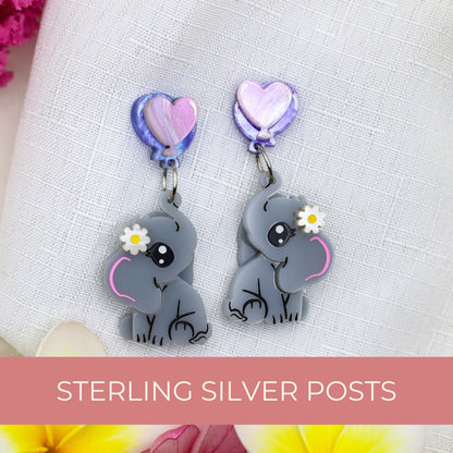 LIMITED EDITION - Tender Trunks Elephant Earrings - A Token of Love