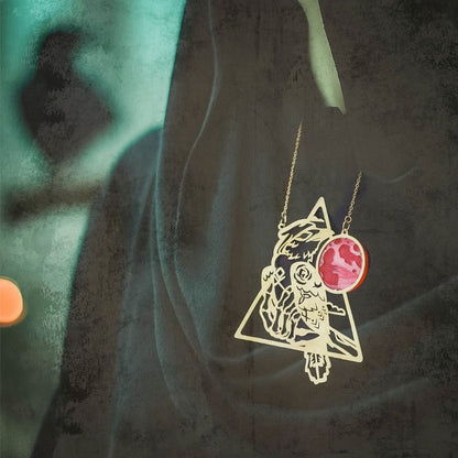 LIMITED EDITION: Death’s Raven 18k Gold-Plated Necklace - 2025 Halloween Collection