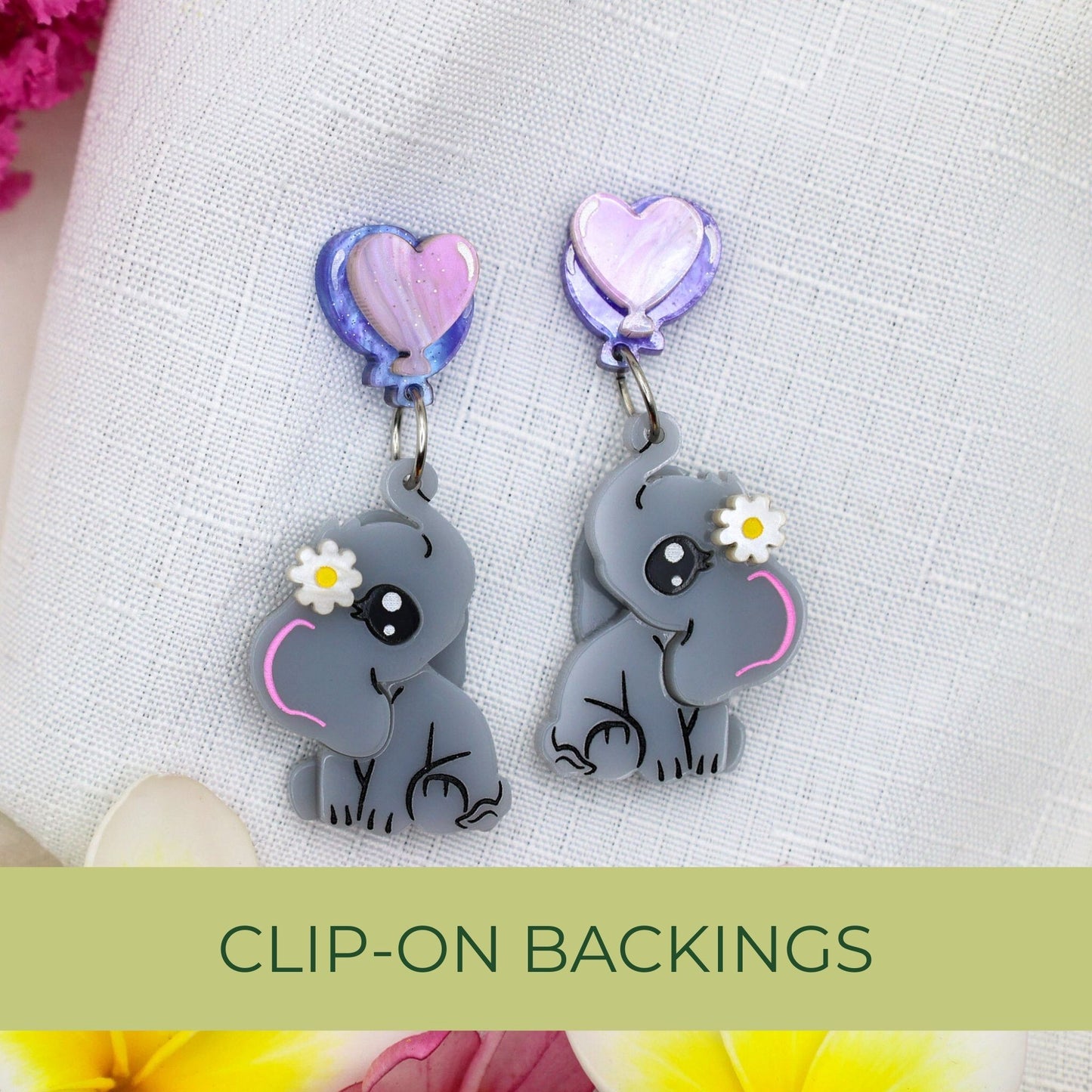 LIMITED EDITION - Tender Trunks Elephant Earrings - A Token of Love