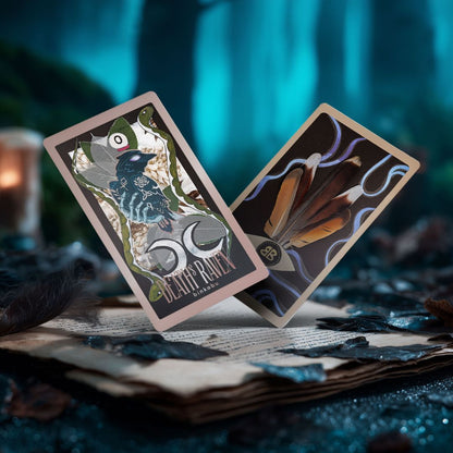 LIMITED EDITION: Death's Raven Tarot Card - 2025 Halloween Collection