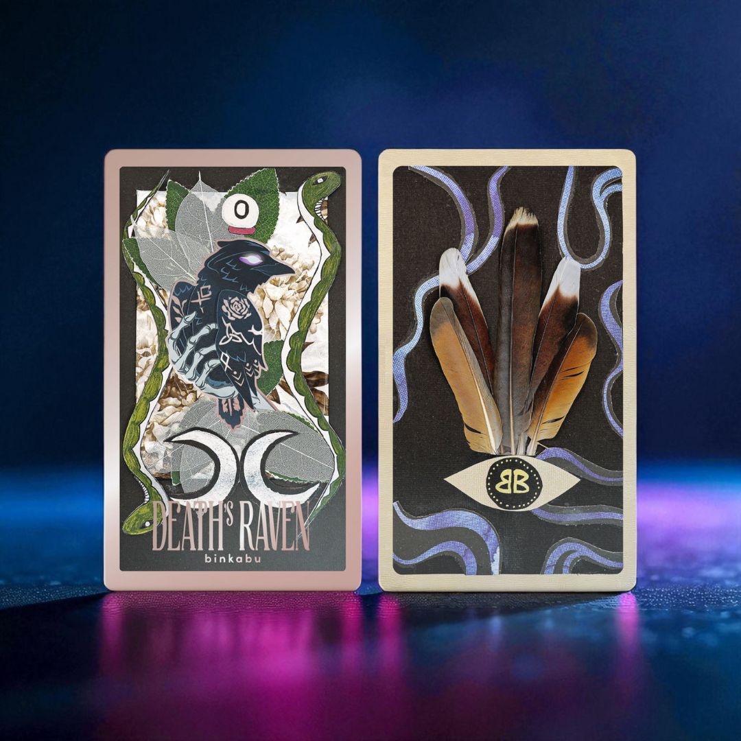 LIMITED EDITION: Death's Raven Tarot Card - 2025 Halloween Collection