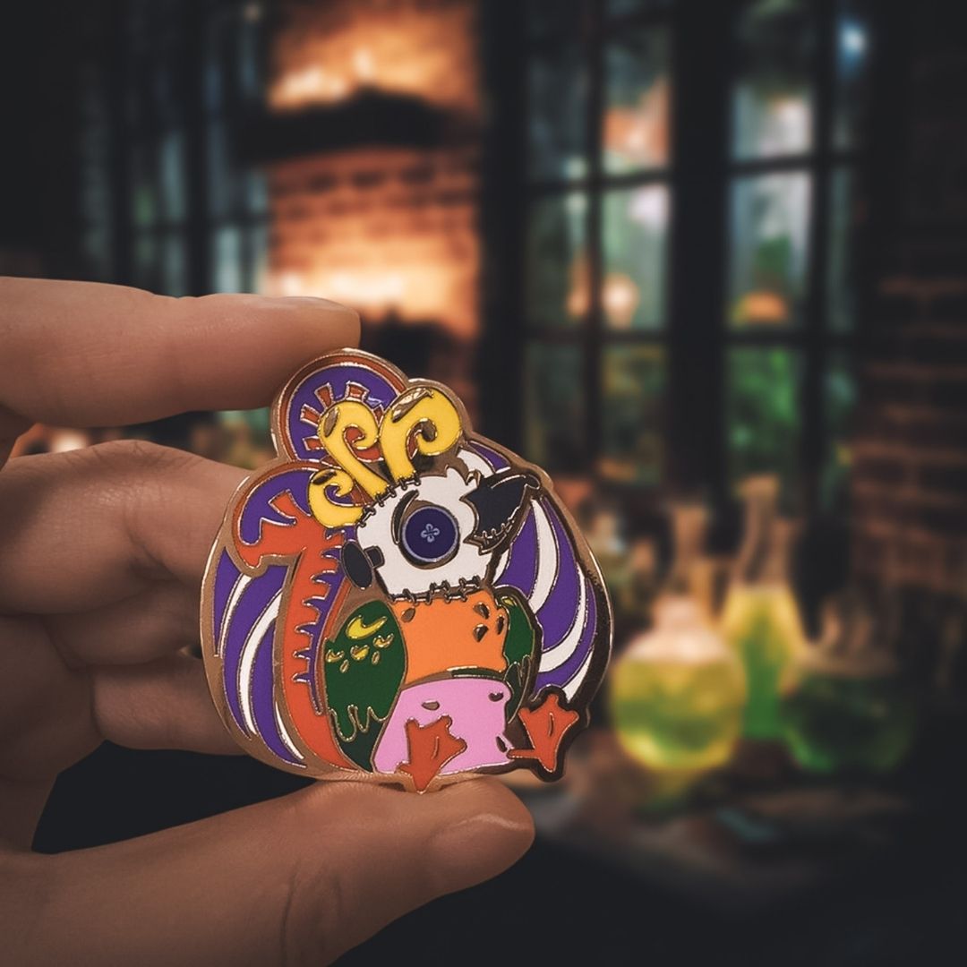 LIMITED EDITION: Frankie Enamel Pin - 2025 Halloween Collection