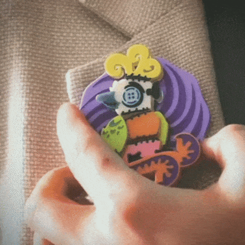 LIMITED EDITION: Frankie Interactive Brooch - 2025 Halloween Collection