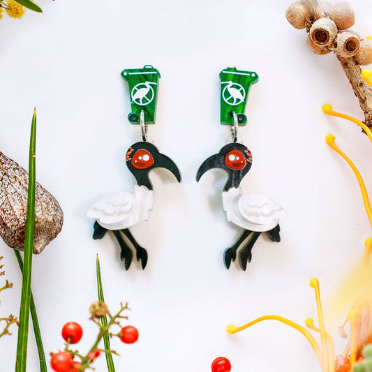 PREORDER - Ibis 'Bin Chicken' Bin Dangles - Ships early July