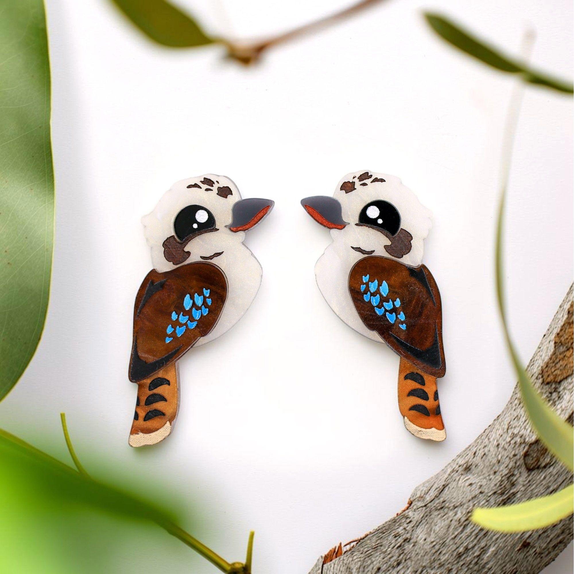 Handmade Kookaburra Earrings BINKABU