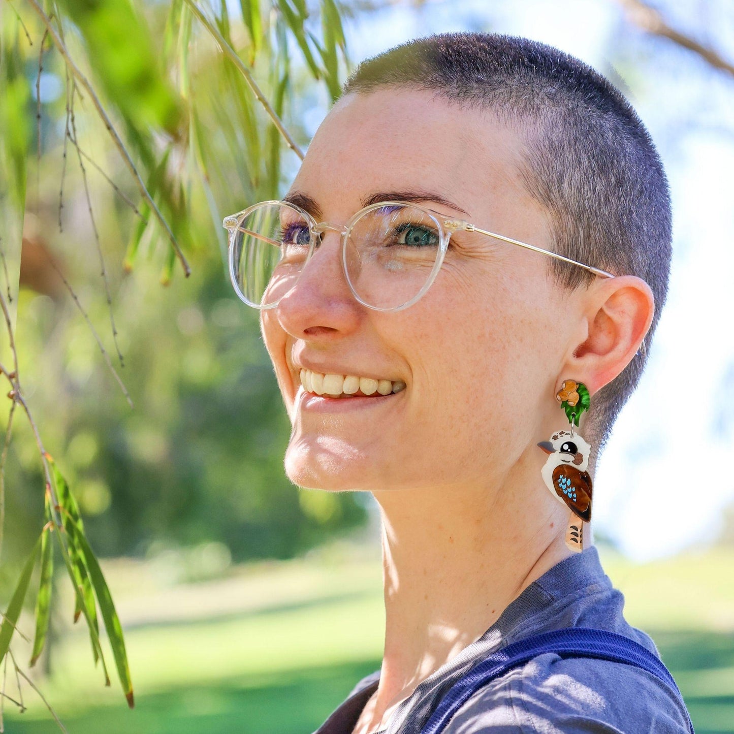 Handmade Kookaburra Earrings BINKABU