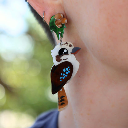 Handmade Kookaburra Earrings BINKABU