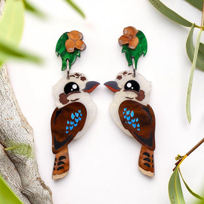 Handmade Kookaburra Earrings BINKABU
