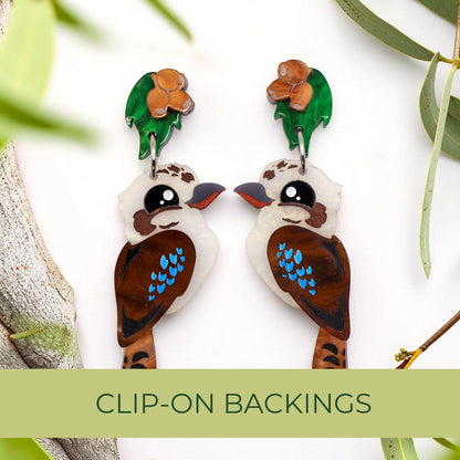 Handmade Kookaburra Earrings BINKABU