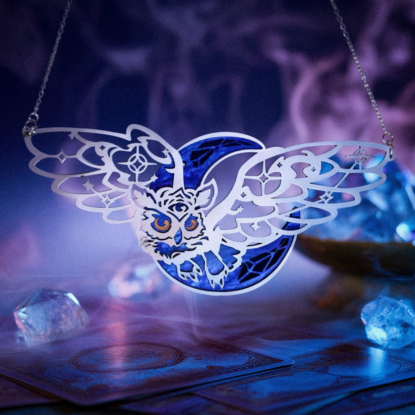 LIMITED EDITION: Mystic Owl Necklace - 2025 Halloween Collection