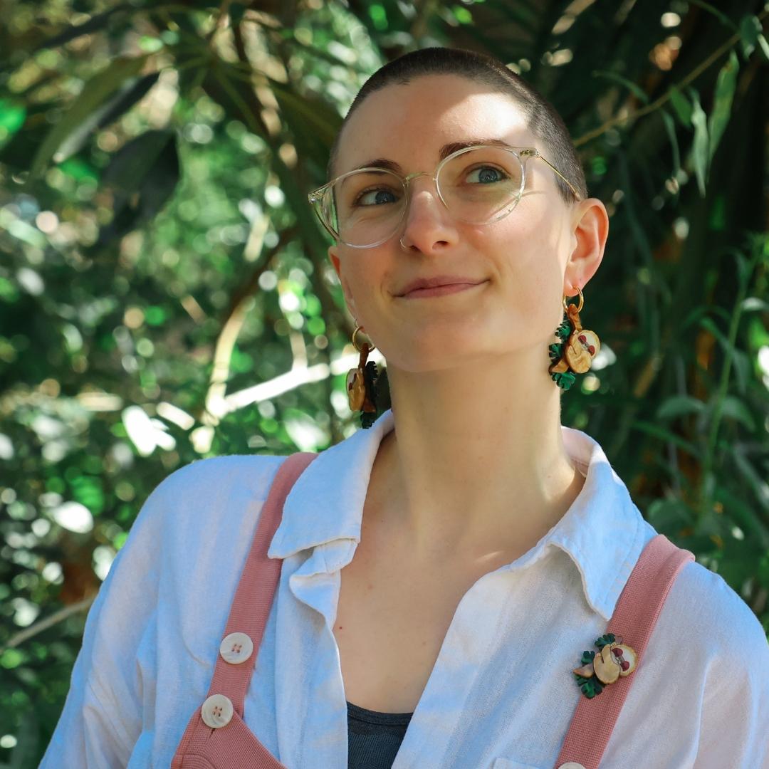 LIMITED EDITION -  Sleepy Sloth Hoop Earrings - Handmade Animal Earrings