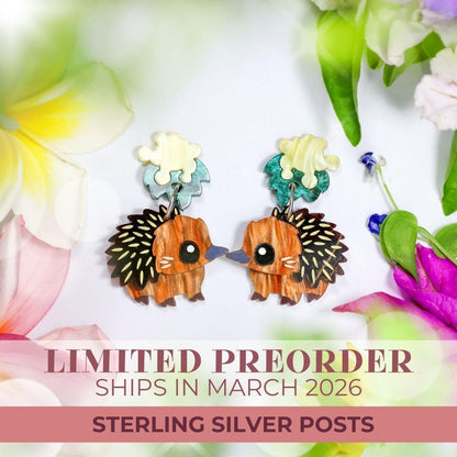 SPECIAL PREORDER - Short-Beaked Echidna Dangles - Ships March-April 2026